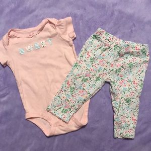 Baby girl bunny outfit